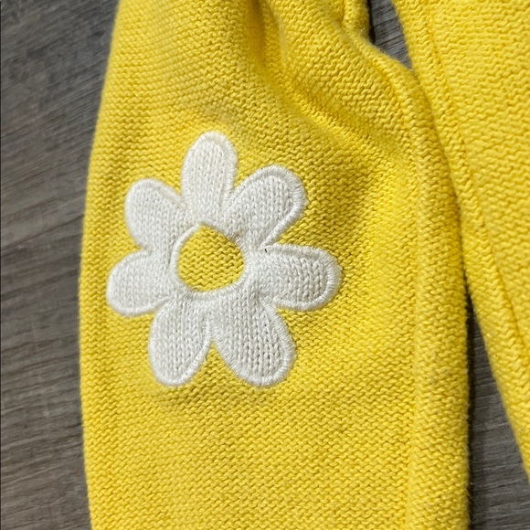 Vintage Gymboree yelliw cardigan size M 7-8 - Picture 5 of 6